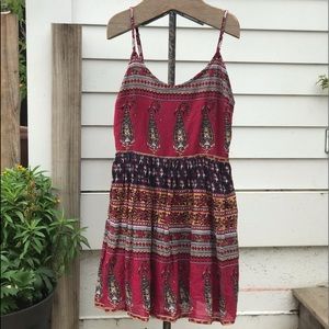 Forever 21 Fit and Flare Strap Dress L